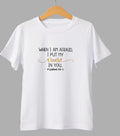 “When I’m Afraid, I Put My Trust in You” – Psalm T-Shirt
