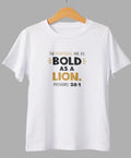 Bold as a Lion – Proverbs 28:1 T-Shirt
